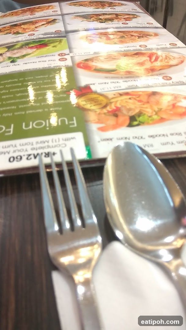 Table Setting with Menu