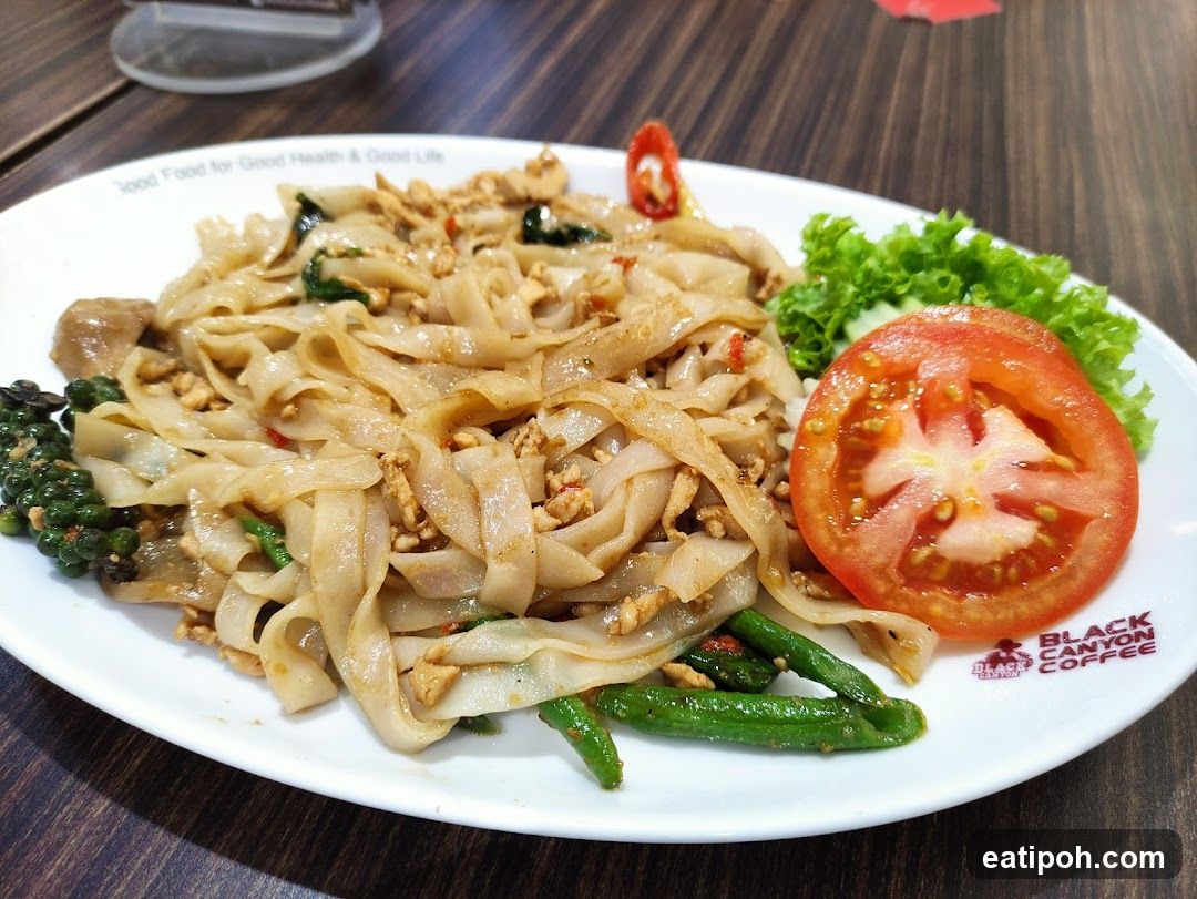 Food Plate at Black Canyon Coffee
