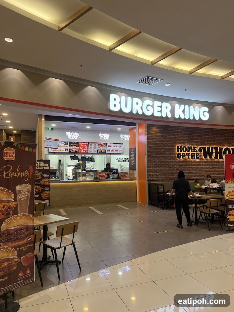 Burger King Storefront Interior