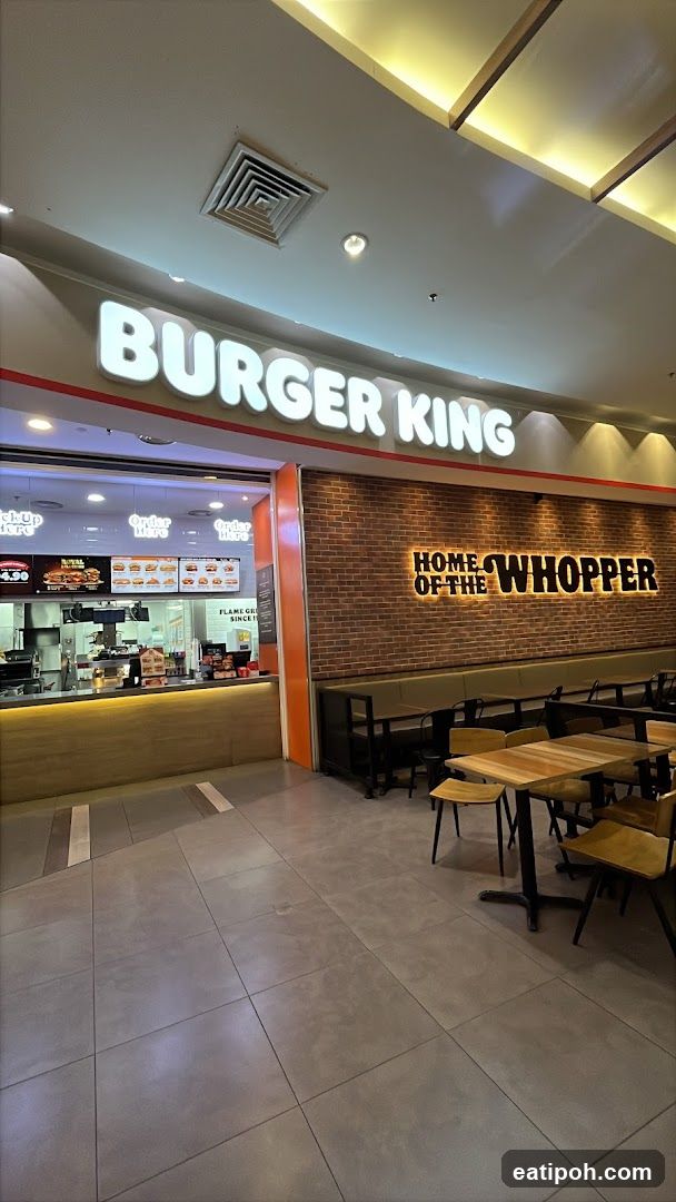 Burger King Storefront Interior