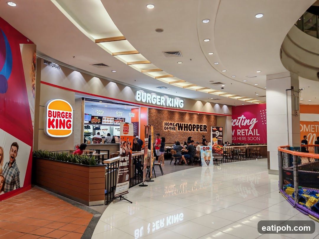 Burger King Storefront Interior