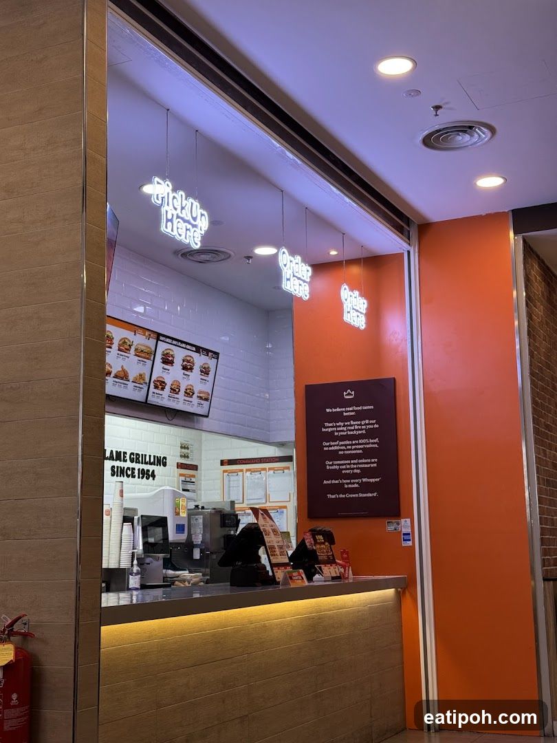 Restaurant Pickup Counter Interior