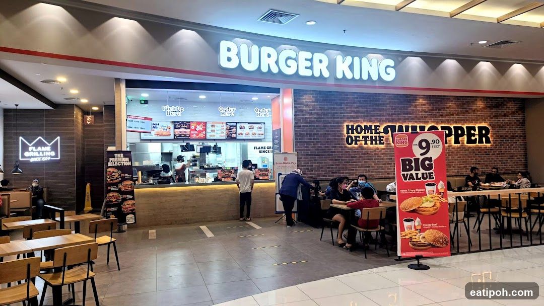Burger King Storefront Interior