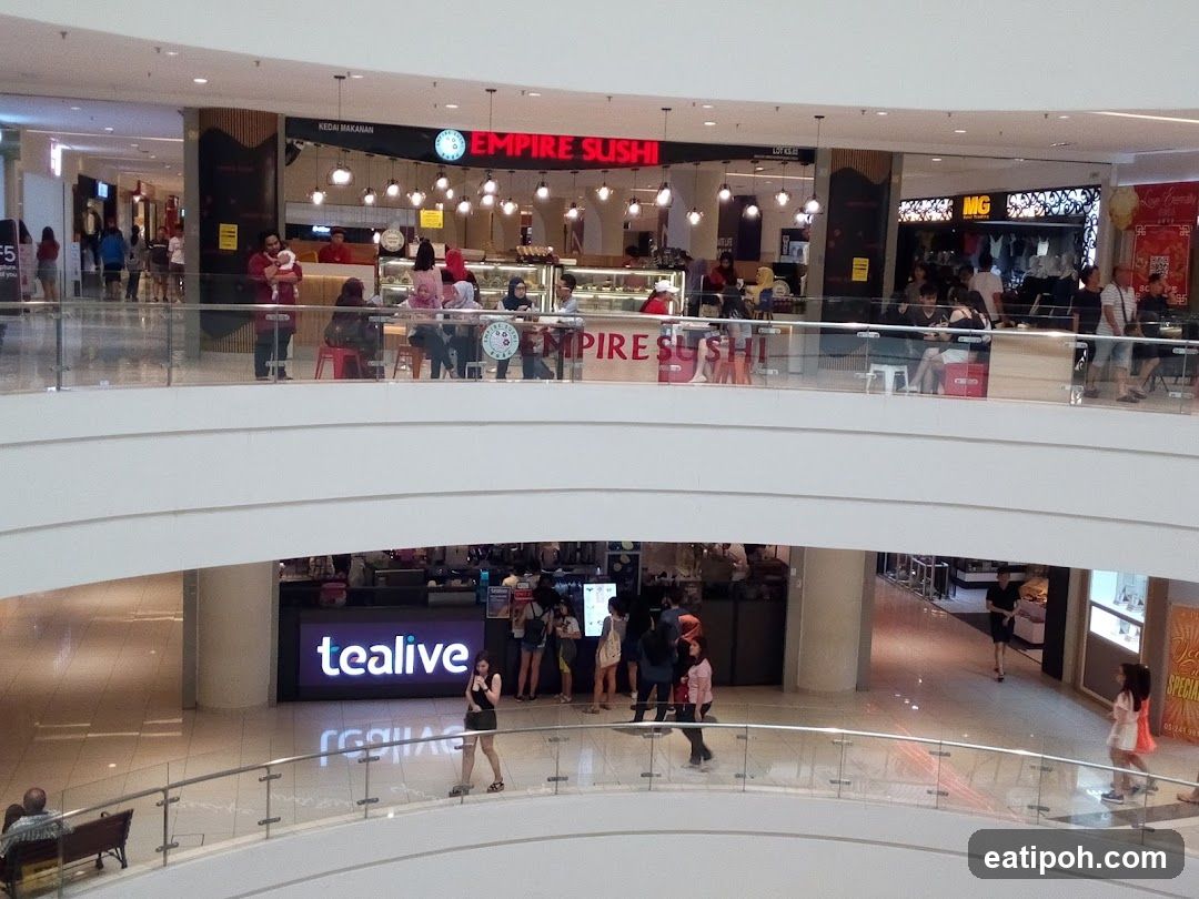 Shopping Mall Interior View
