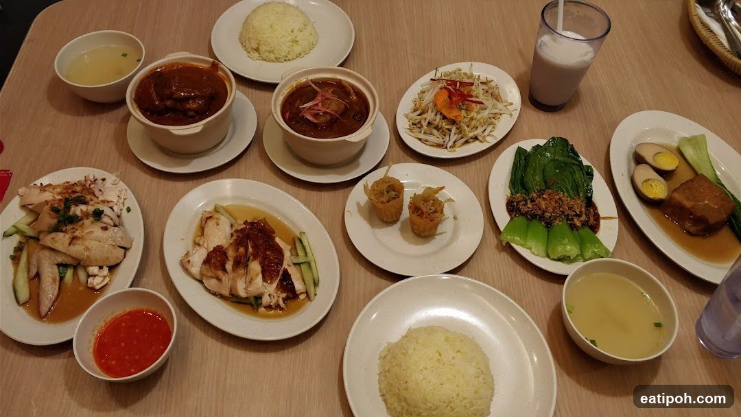 Table of Food Items