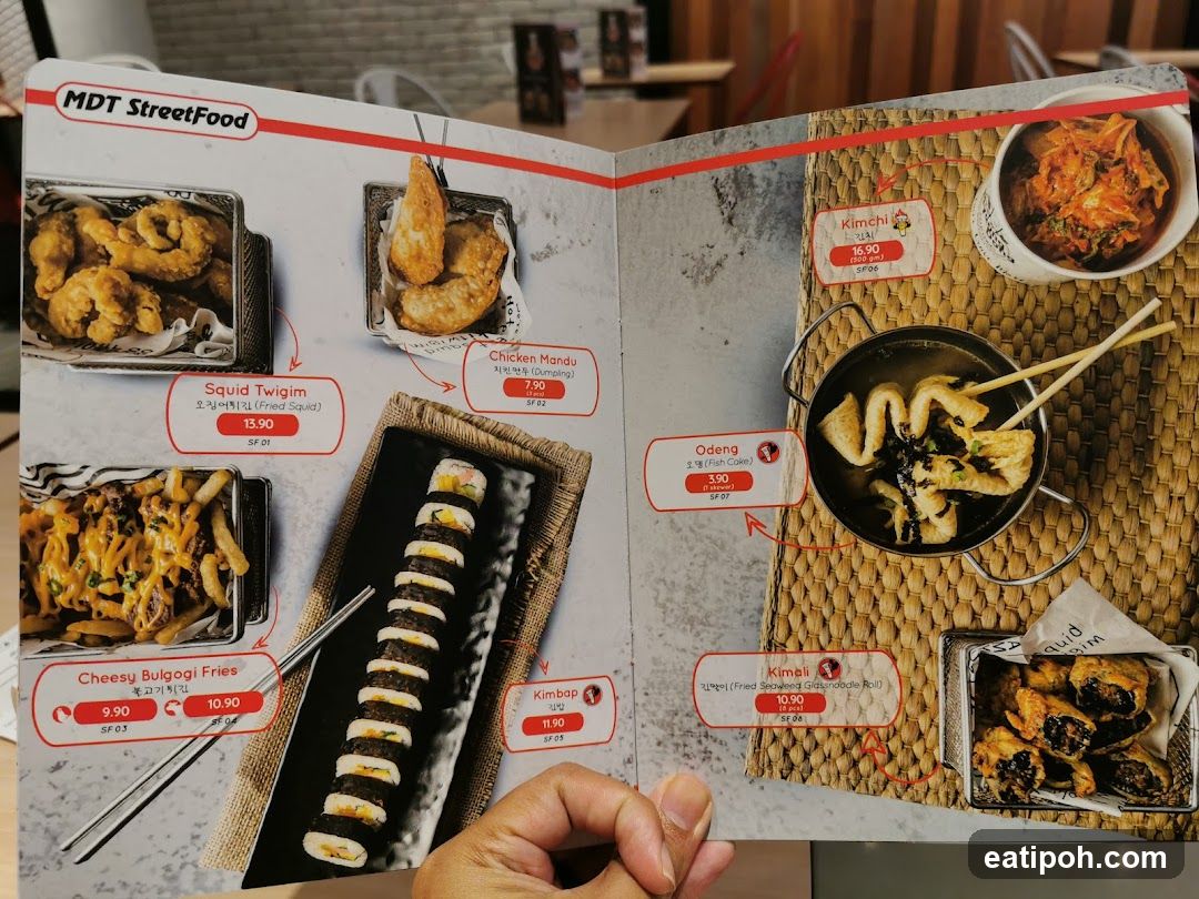 MDT StreetFood Menu