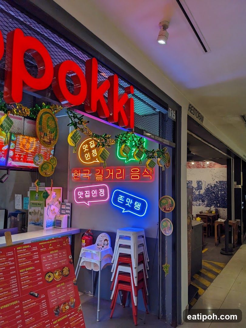 Pokki Restaurant Entrance