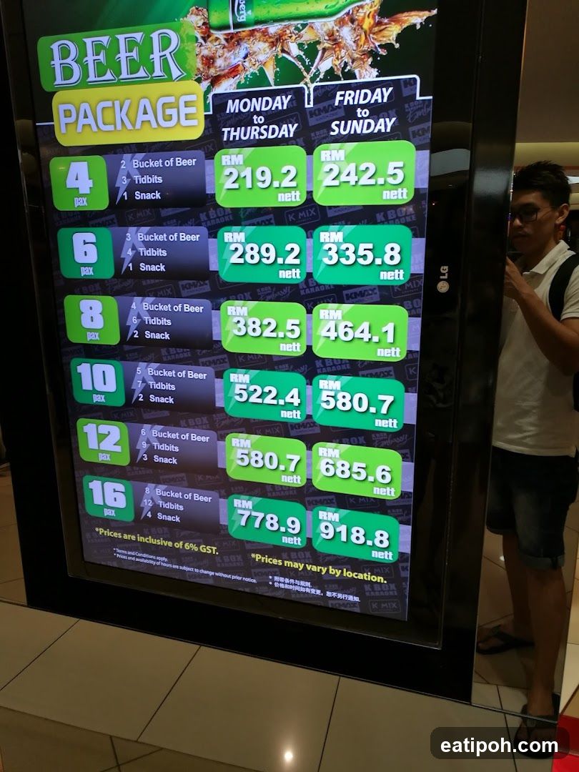 Beer Package Pricing