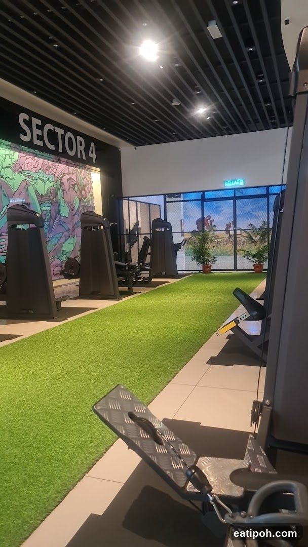 Gym Interior - Sector 4