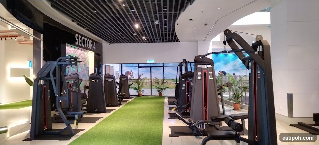 Gym Interior - Sector 4
