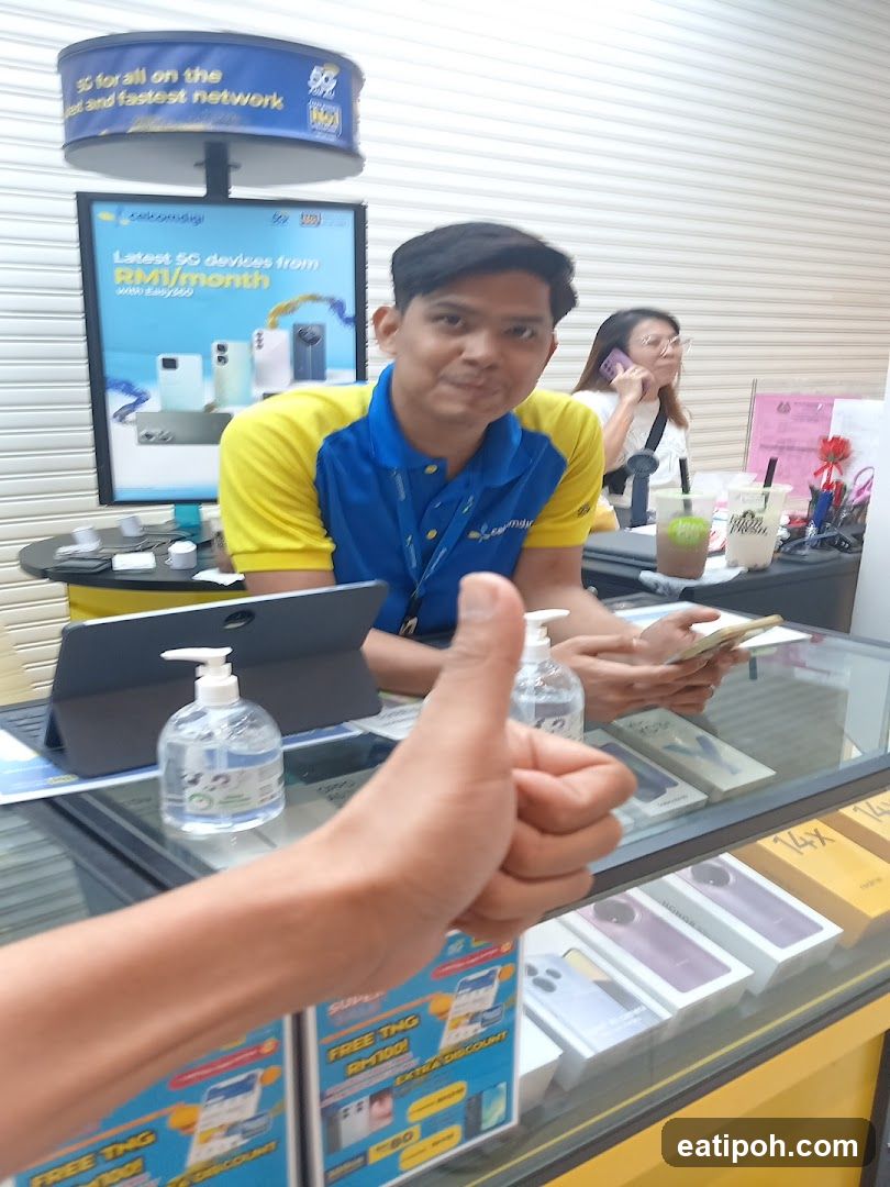 Storefront Interior with Staff