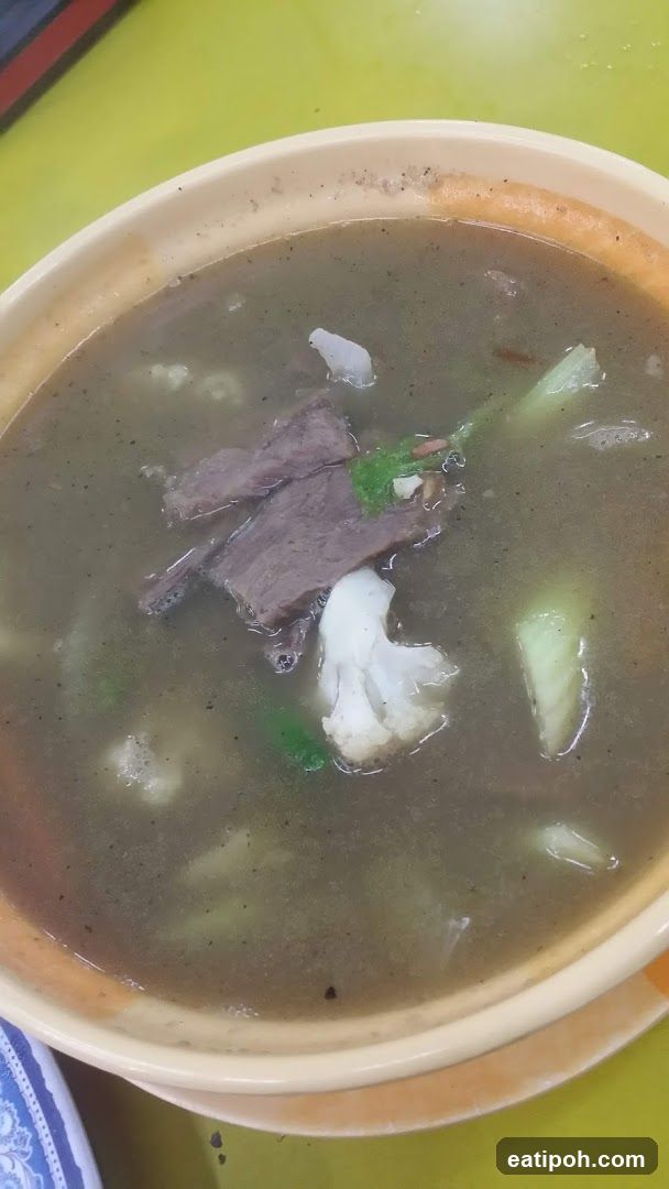 Soup in bowl