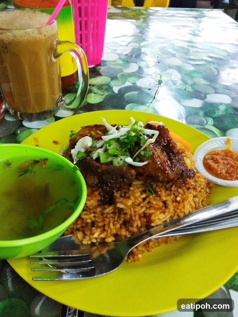 Food and Drink at a Restaurant Interior