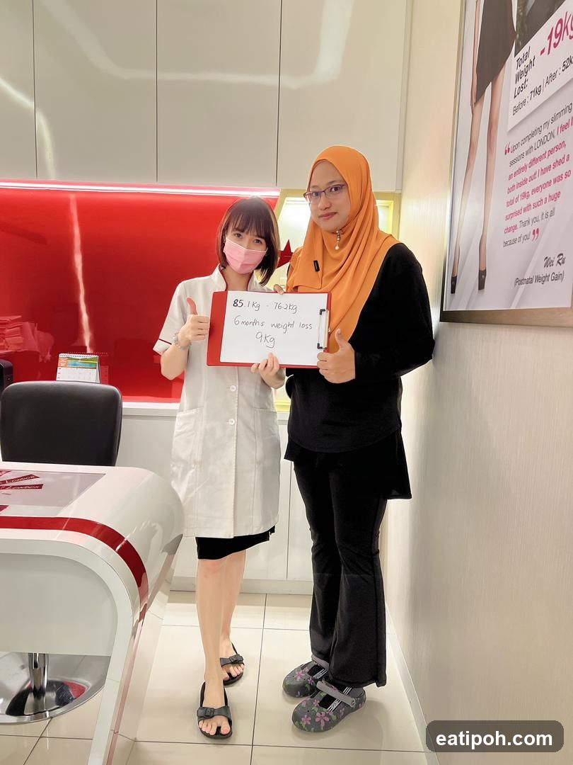 Client and Staff in Wellness Center