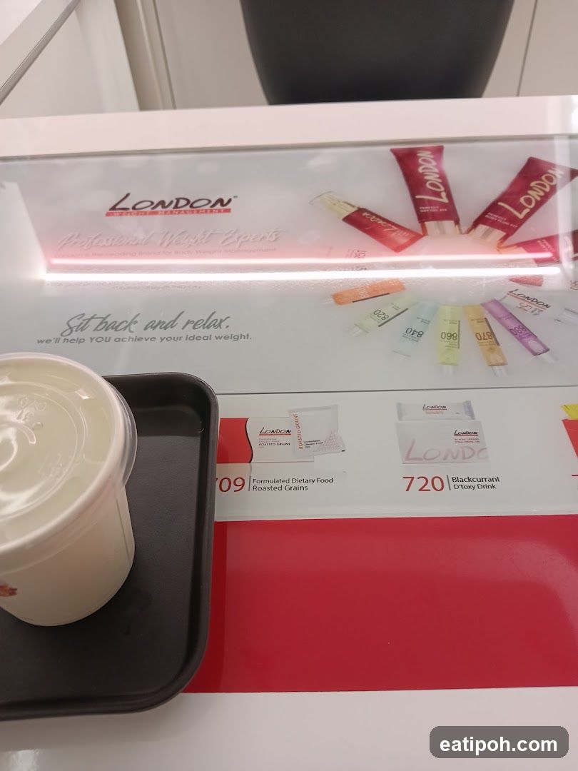 London Weight Management Product Display