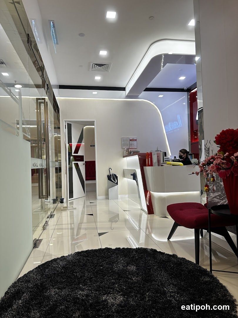Interior of a modern business lobby