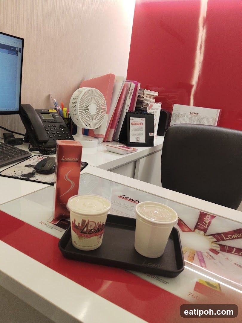 Office Interior with Branding