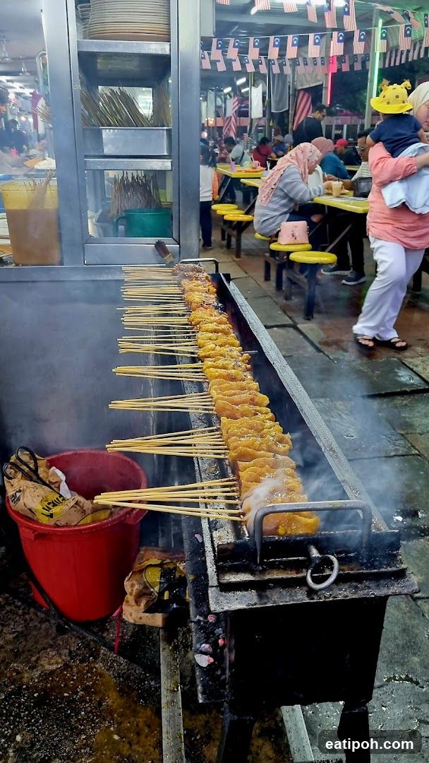 Food stall interior
