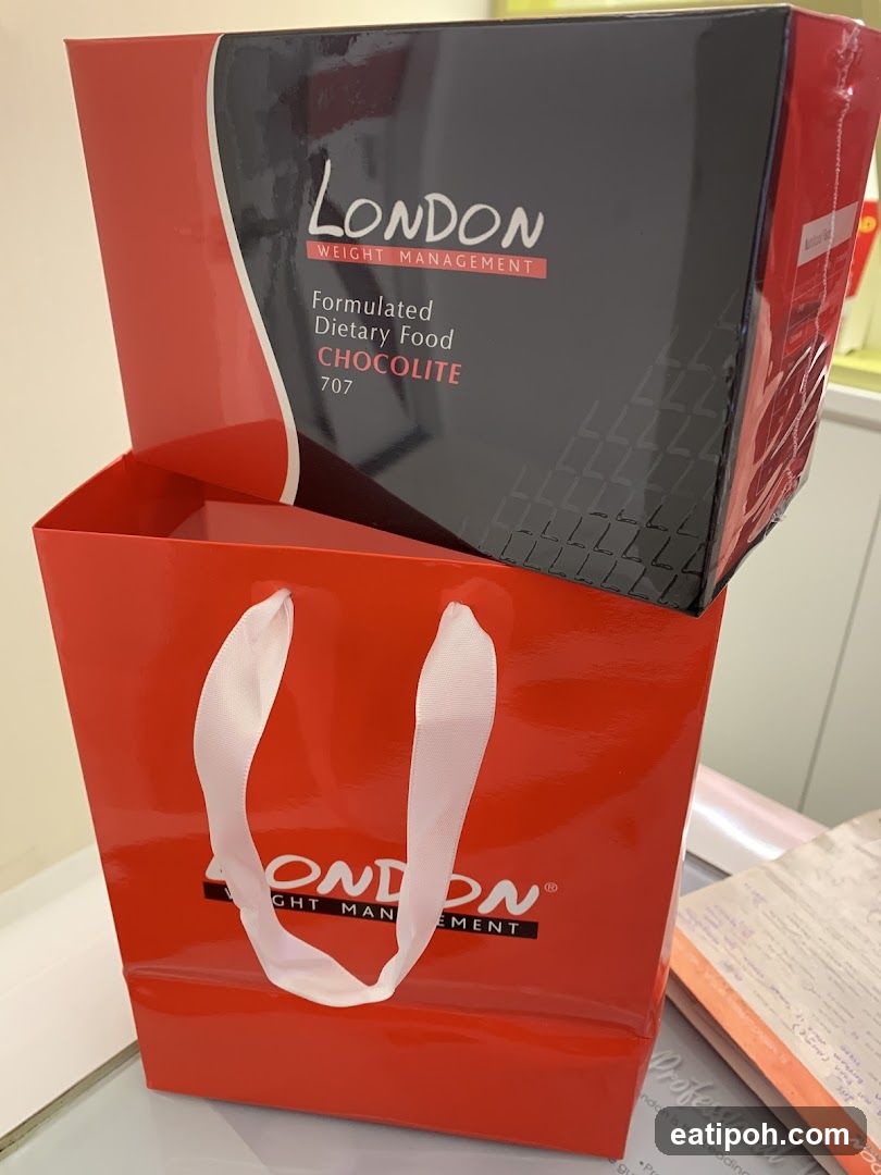 London Weight Management Product Packaging