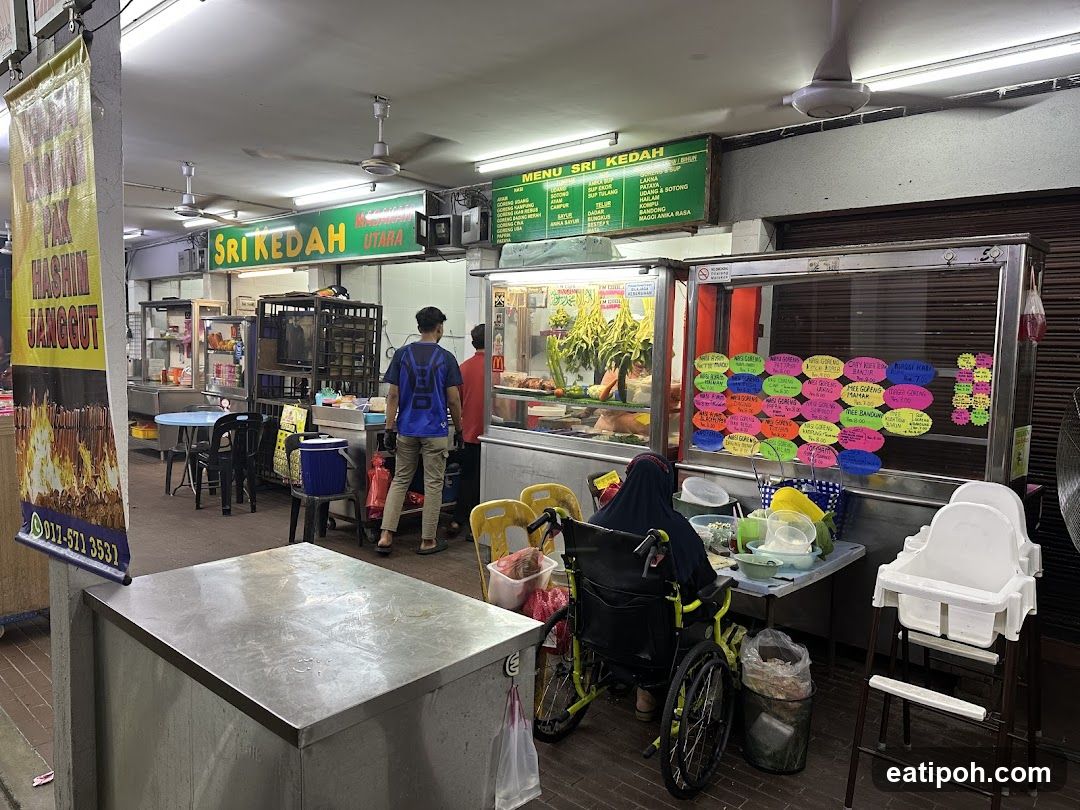 Interior of Sri Kedah food stall