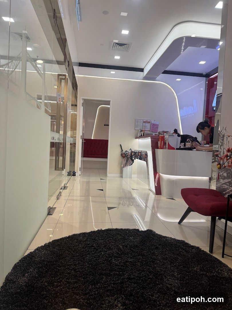 Interior lobby of a modern establishment