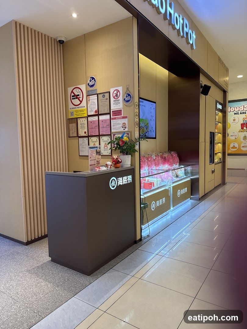 Hot Pot Shop Interior