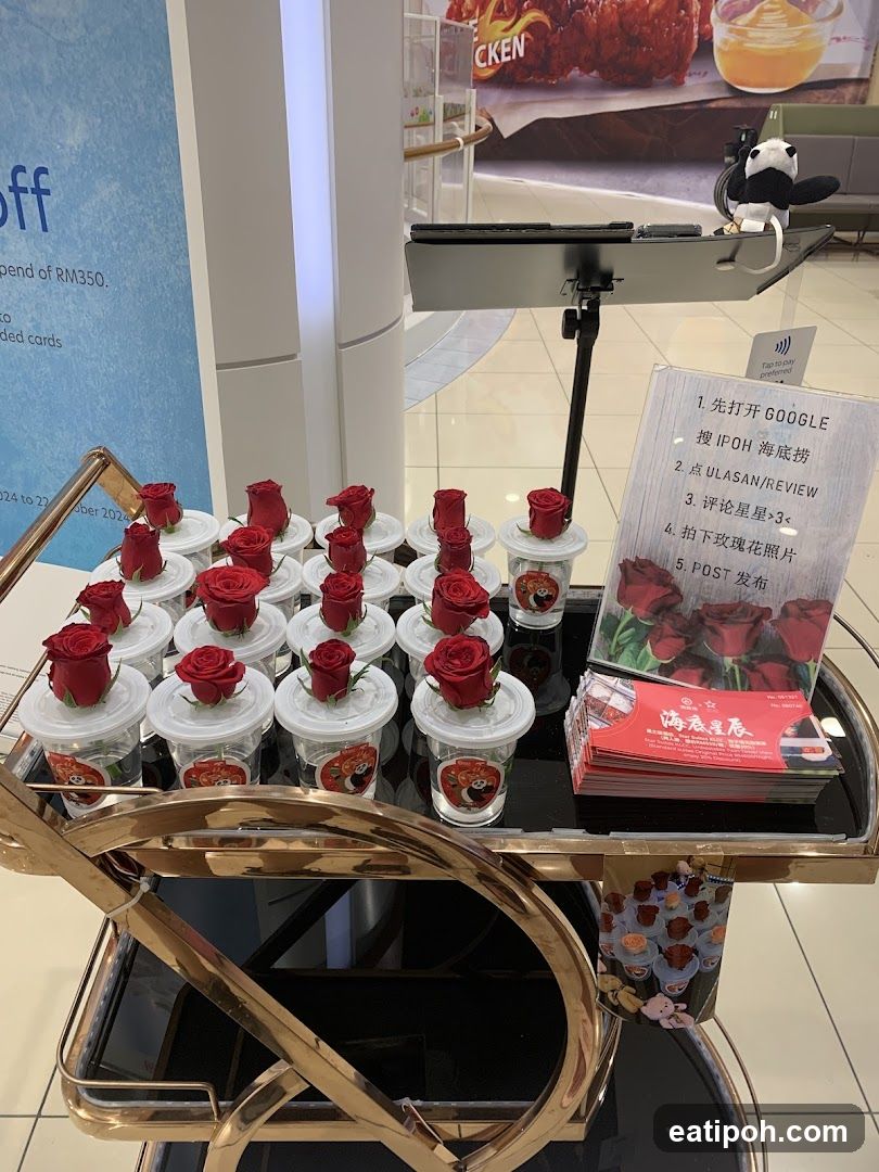 Promotional Display in Mall