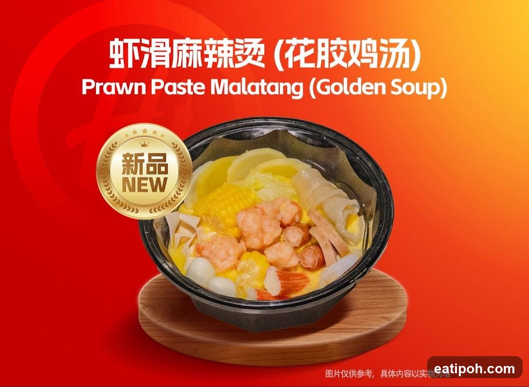 Prawn Paste Malatang (Golden Soup) advertisement