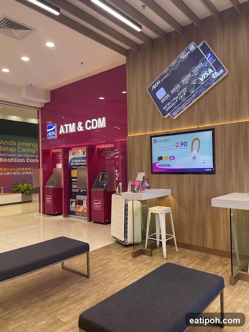 AEON ATM & CDM Counter Interior