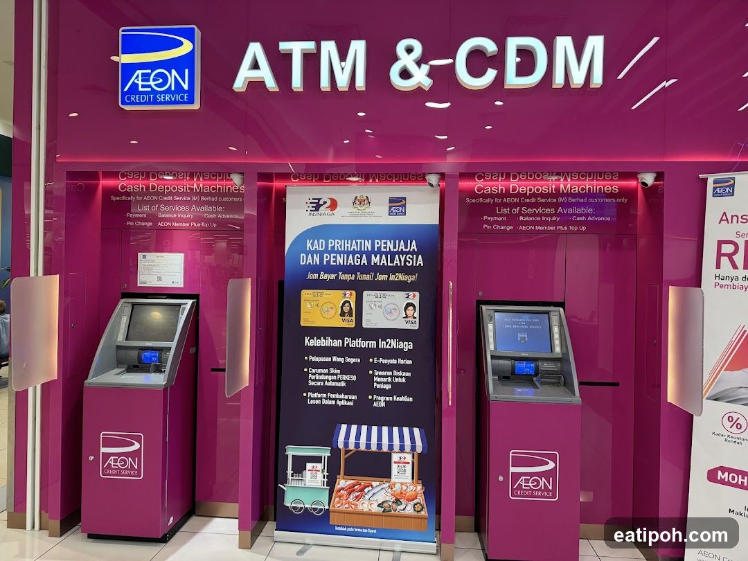 AEON Credit Service ATM & CDM kiosk