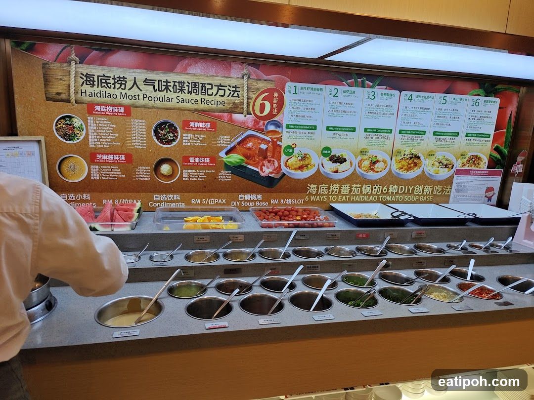 Haidilao Tomato Soup Base Self-Service Station