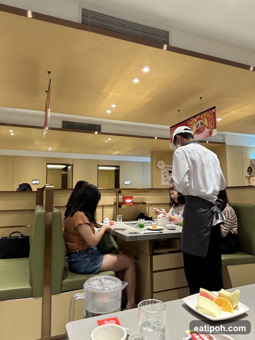 Restaurant Interior Scene
