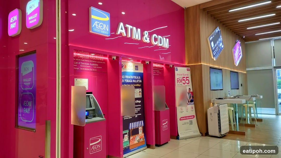 AEON Credit Service ATM & CDM kiosk