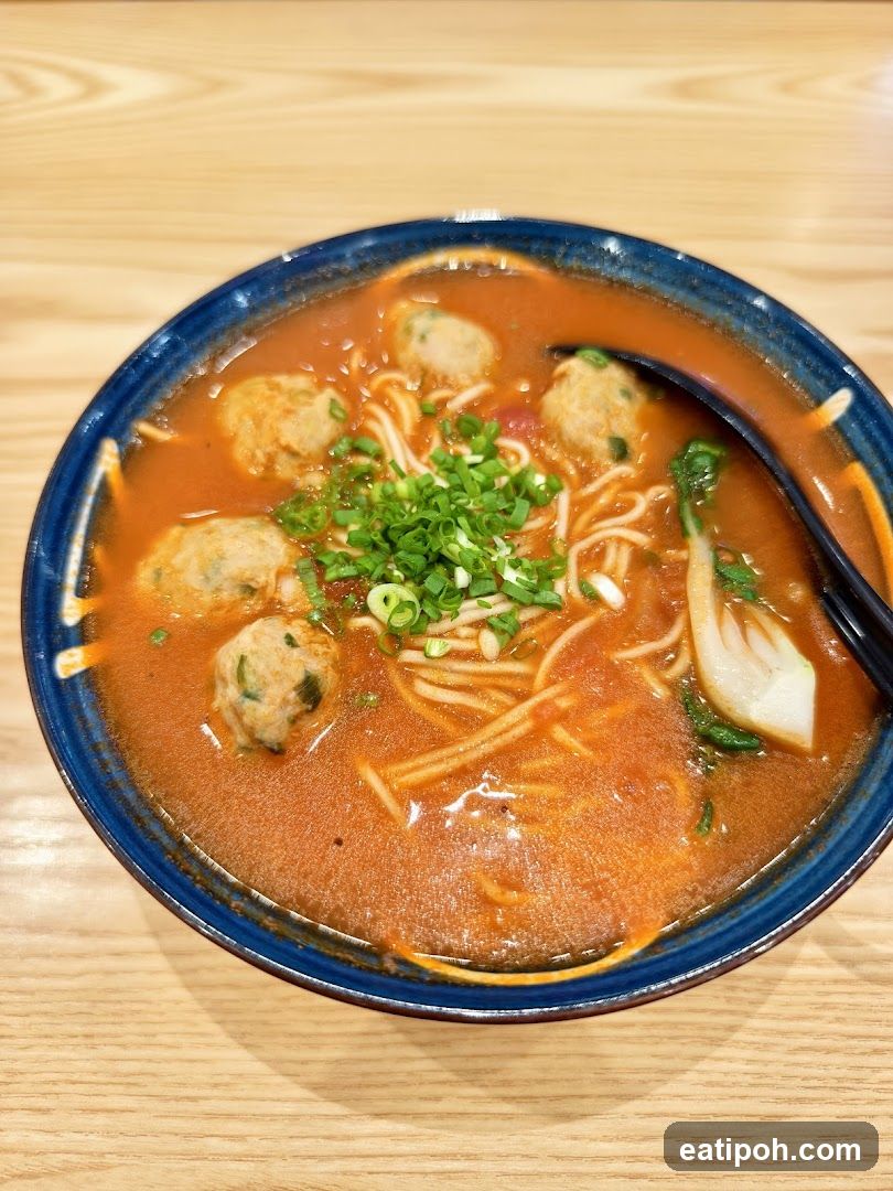 Bowl of noodle soup