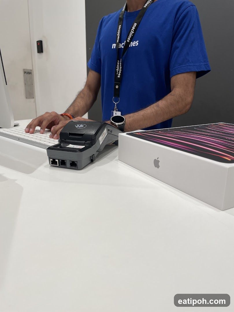 Store Counter Interaction