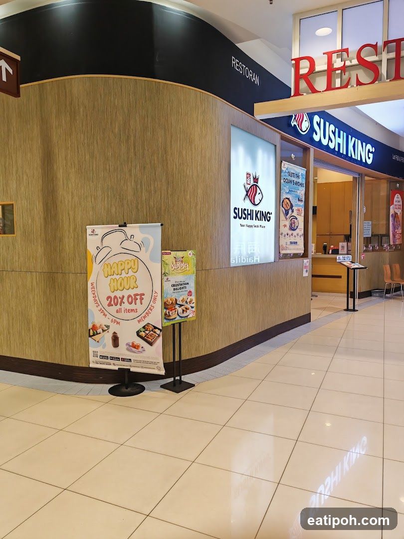 Sushi King Restaurant Entrance