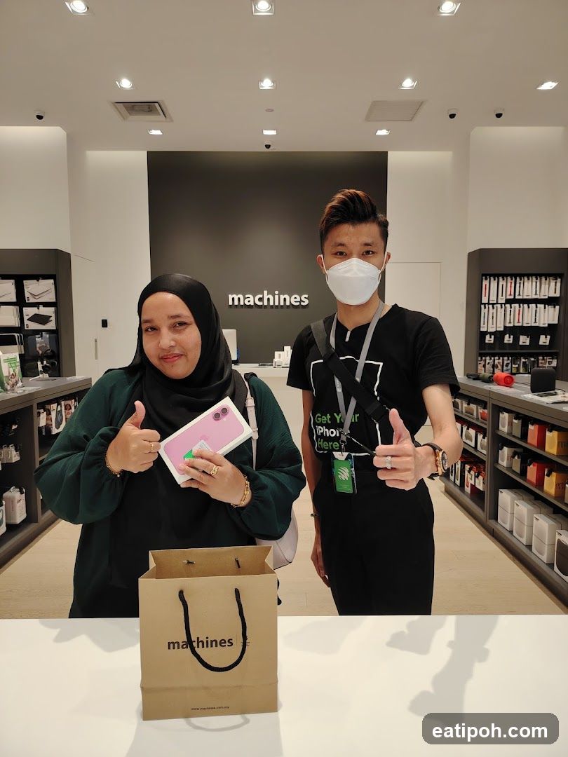 Inside Machines Store