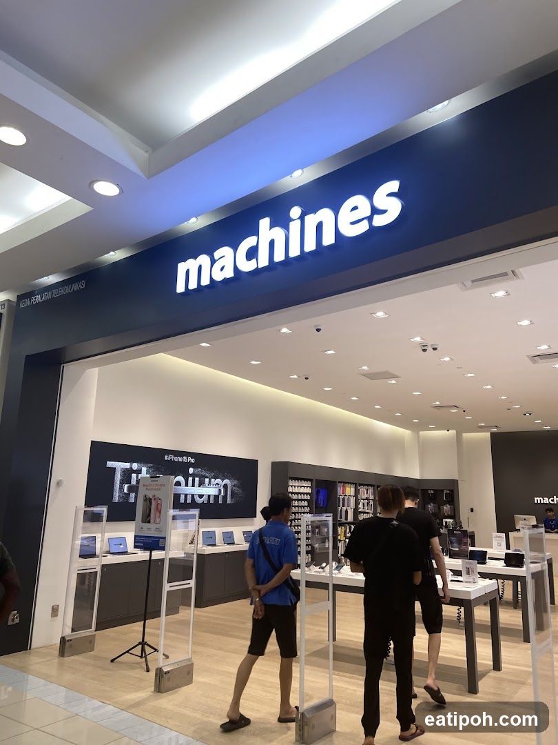Machines Store Interior