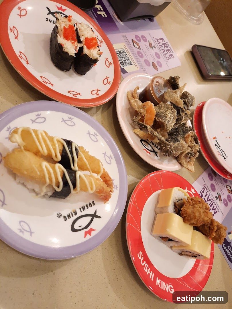 Sushi King Interior Table View