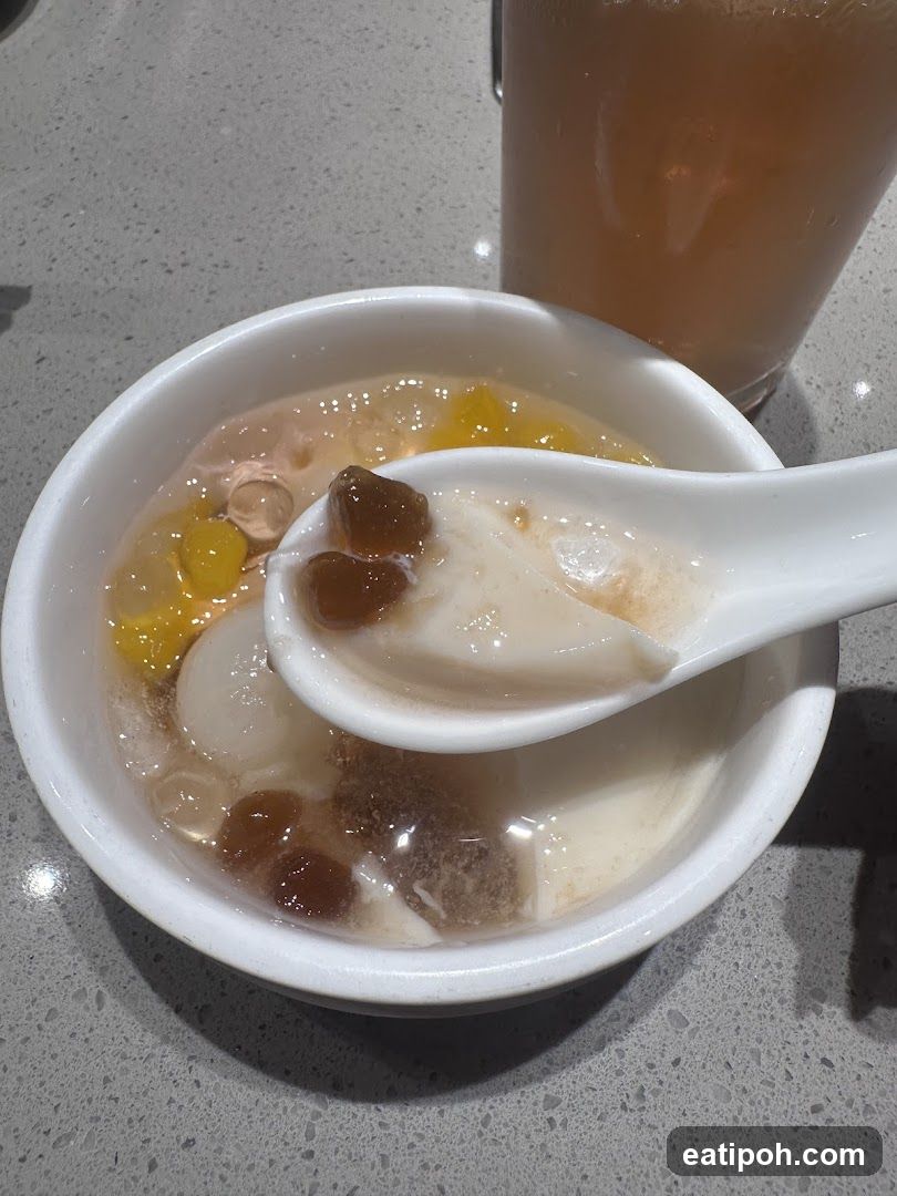 Bowl of Dessert with Spoon