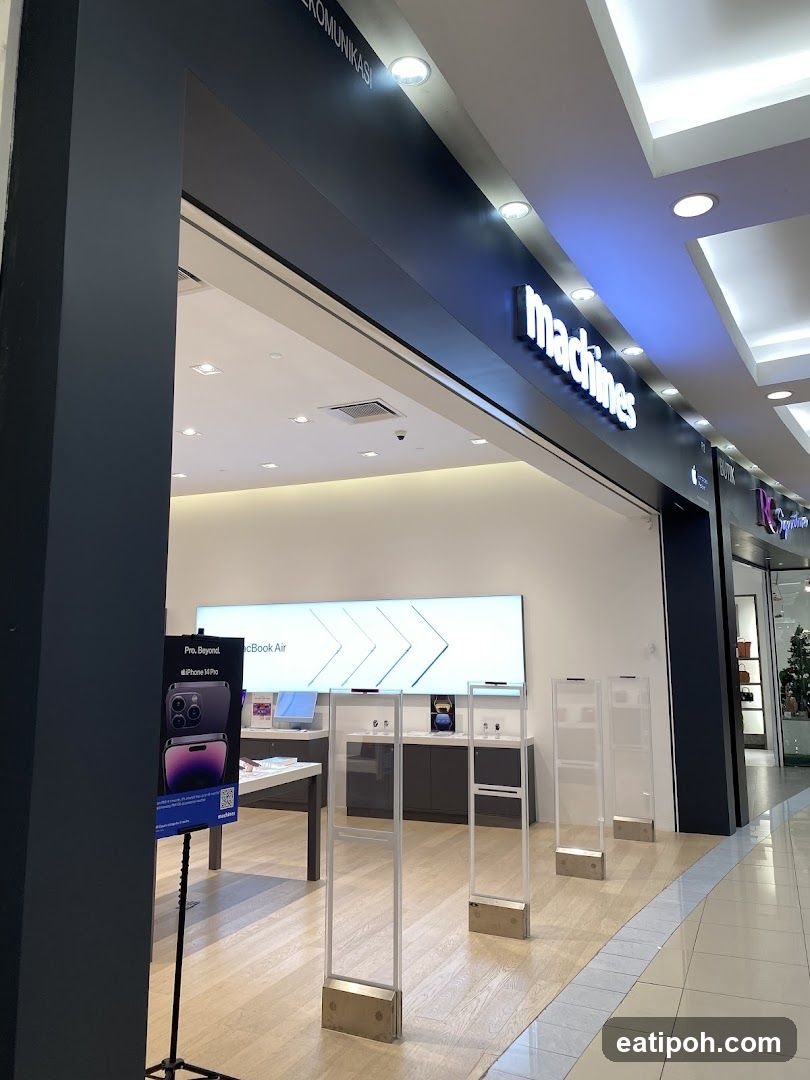 Machines Storefront Interior View