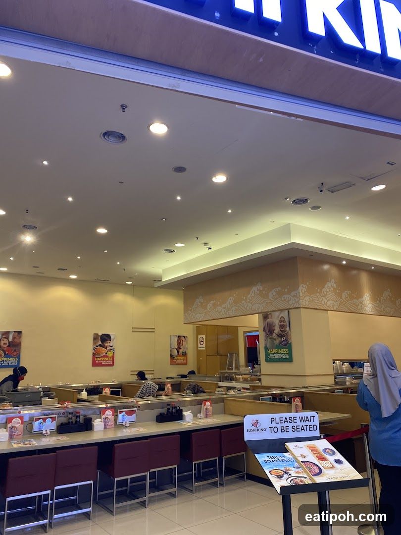 Sushi King Restaurant Interior