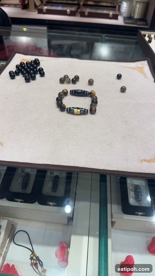 Jewelry Display in Store