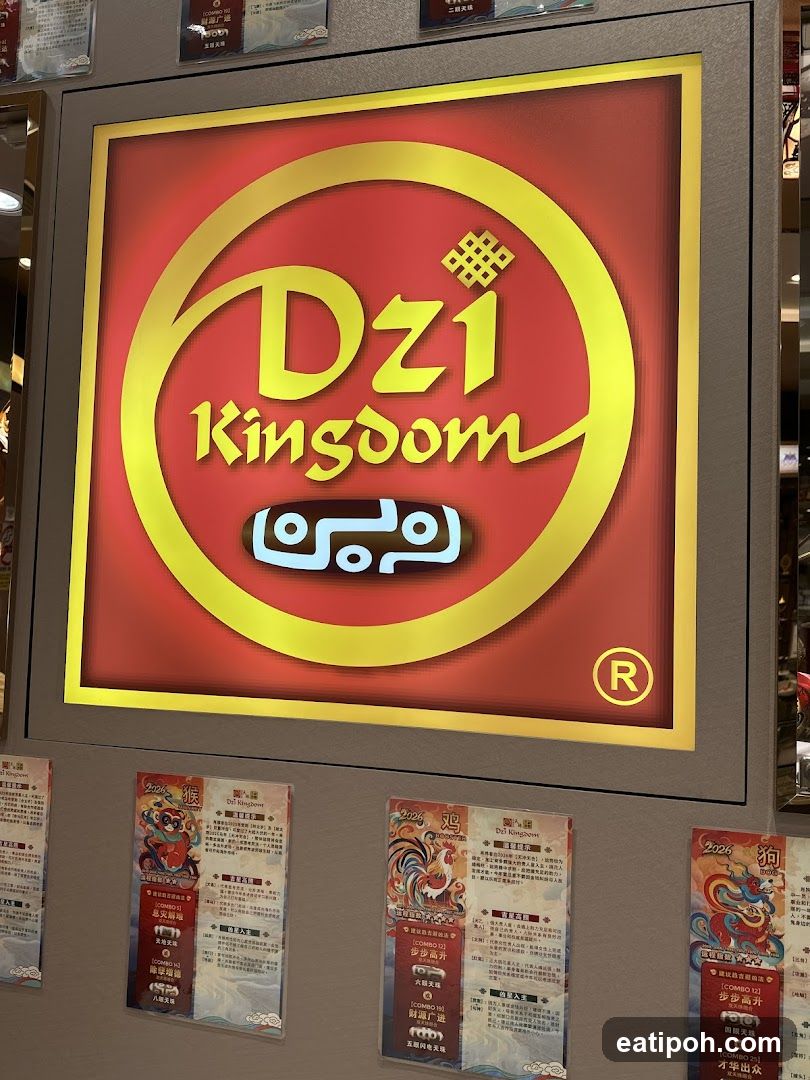 Dzi Kingdom Signage