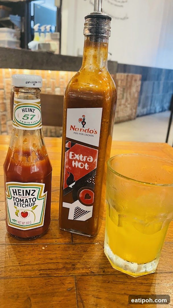 Tabletop Condiments and Drink