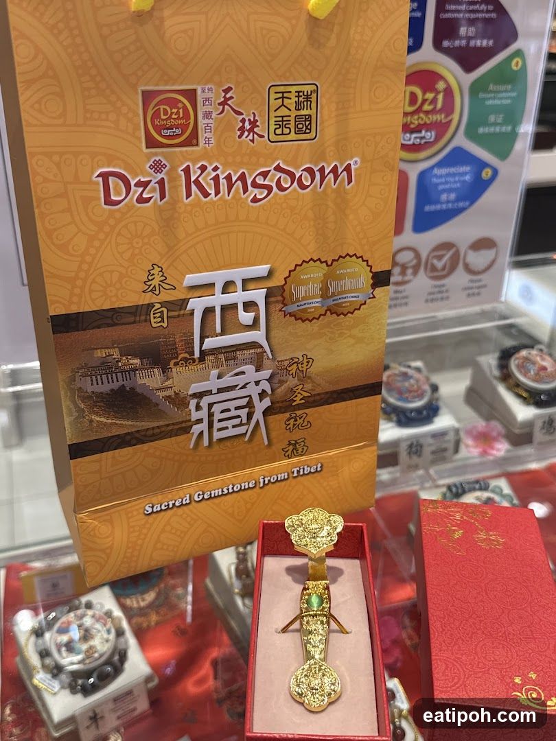 Dzi Kingdom Product Display
