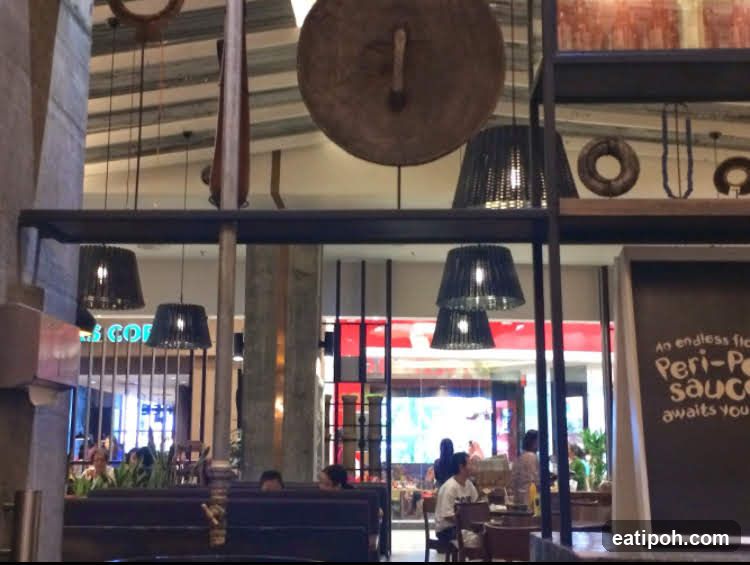 Interior of a restaurant or café