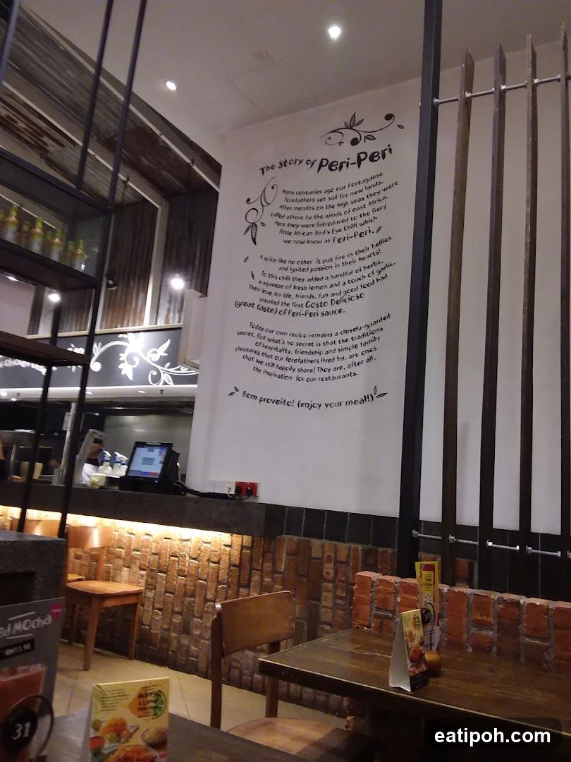 Peri-Peri Restaurant Interior