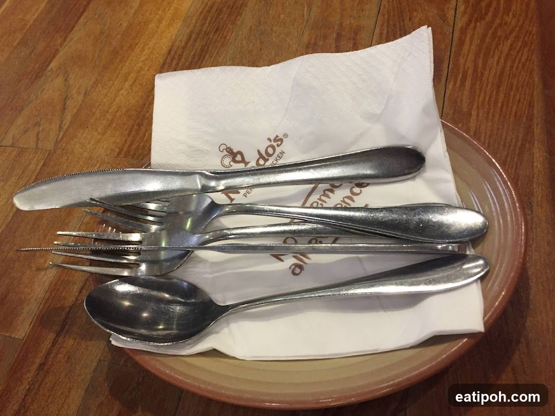 Table Setting at Restaurant