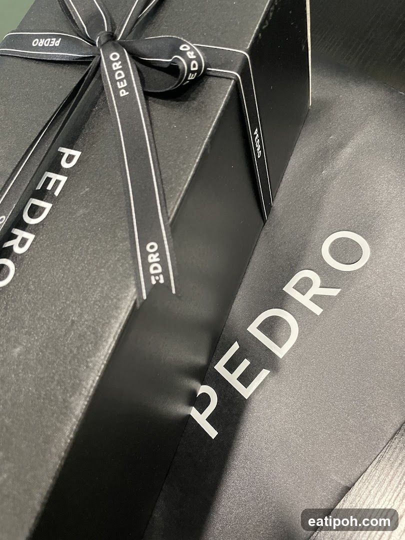 PEDRO branded packaging